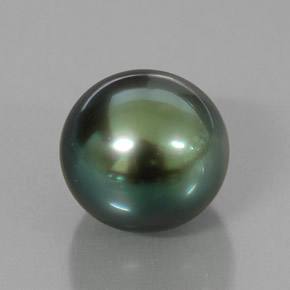 4.73 ct Green Pearl Gemstone, Pearl Gem in Spherical Shape for Sale.