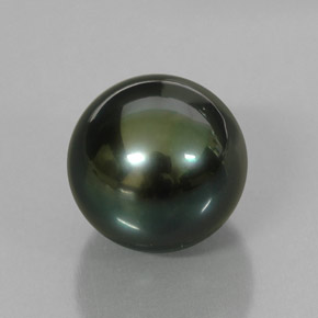 4.66 ct Green Pearl Gemstone, Pearl Gem in Spherical Shape for Sale.