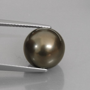 9.95 ct Multicolor Pearl Gemstone, Pearl Gem in Spherical Shape for Sale.