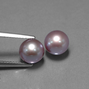 6.61 ct Blue Pearl Stone, Natural Pearl in Spherical Shape for Sale