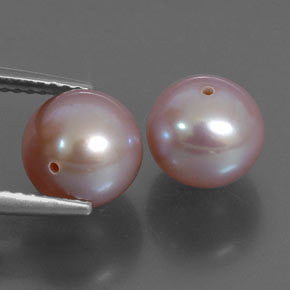 6.79 ct Blue Pearl Stone, Natural Pearl in Drilled Sphere Shape for Sale