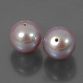 6.36 ct Blue Pearl Gemstone, Pearl Gem in Drilled Sphere Shape for Sale.