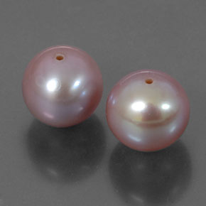Pink Pearl Gem - 3.2ct Drilled Sphere (ID: 317431)