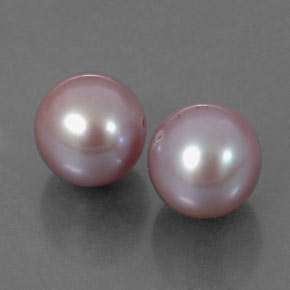 6.20 ct Blue Pearl Gemstone, Pearl Gem in Drilled Sphere Shape for Sale.