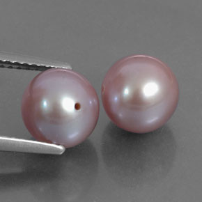 6.20 ct Blue Pearl Stone, Natural Pearl in Drilled Sphere Shape for Sale