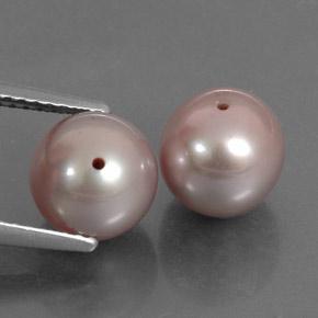 6.62 ctw Pink Pearl Stones, Natural Pearl in Drilled Sphere Shape for Sale