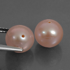 Pearl Gemstone in 7.9 mm Size for Sale, Pearl Stone in Pink Color
