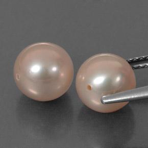 3.1ct (2 pcs) Pink Pearl Gems from China