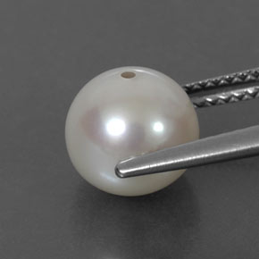 Pearl Gemstone in 8.3 mm Size for Sale, Pearl Stone in Cream Color