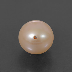 3.55 ct Pink Pearl Gemstone, Pearl Gem in Drilled Sphere Shape for Sale.