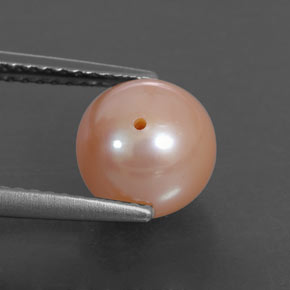 3.44 ct Pink Pearl Stone, Natural Pearl in Drilled Sphere Shape for Sale