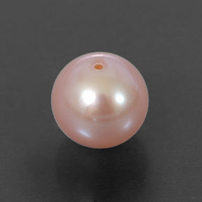 3.4ct Drilled Sphere Pink Pearl Gem for sale 3.4ct Drilled Sphere Pink Pearl Gem (ID: 318498)