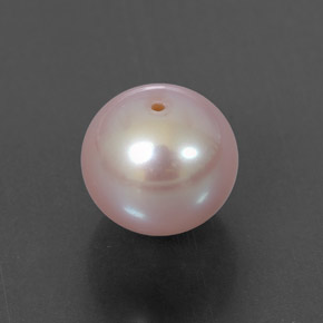 3.53 ct Pink Pearl Gemstone, Pearl Gem in Drilled Sphere Shape for Sale.