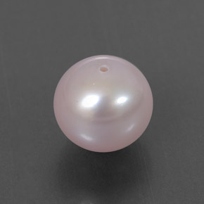 3.60 ct Pink Pearl Gemstone, Pearl Gem in Drilled Sphere Shape for Sale.