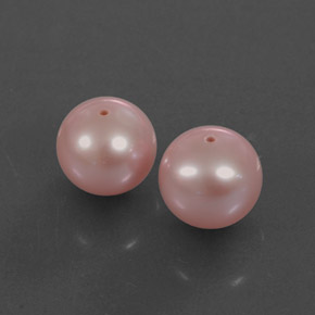 6.19 ct Pink Pearl Gemstone, Pearl Gem in Drilled Sphere Shape for Sale.