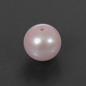 3.01 ct Pink Pearl Gemstone, Pearl Gem in Drilled Sphere Shape for Sale.