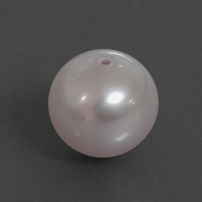 3.13 ct Pink Pearl Gemstone, Pearl Gem in Drilled Sphere Shape for Sale.