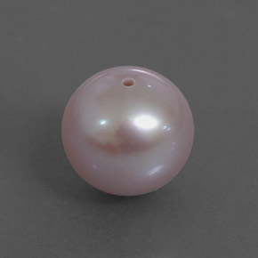 3.64 ct Pink Pearl Stone, Natural Pearl in Drilled Sphere Shape for Sale