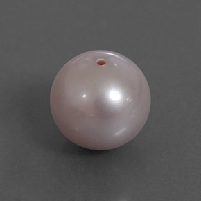 3.42 ct Pink Pearl Stone, Natural Pearl in Drilled Sphere Shape for Sale