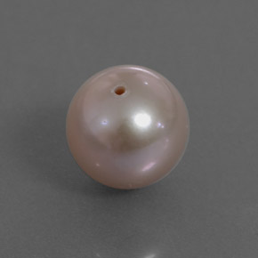 2.97 ct Pink Pearl Stone, Natural Pearl in Drilled Sphere Shape for Sale