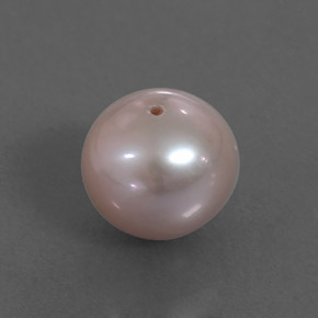 3.35 ct Pink Pearl Stone, Natural Pearl in Drilled Sphere Shape for Sale