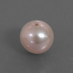 2.91 ct Pink Pearl Stone, Natural Pearl in Drilled Sphere Shape for Sale