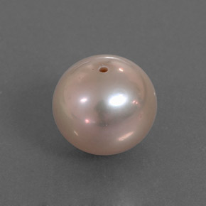 3.65 ct Pink Pearl Stone, Natural Pearl in Drilled Sphere Shape for Sale