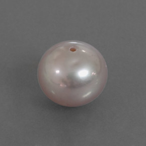 3.02 ct Pink Pearl Stone, Natural Pearl in Drilled Sphere Shape for Sale