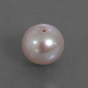 3.25 ct Pink Pearl Stone, Natural Pearl in Drilled Sphere Shape for Sale