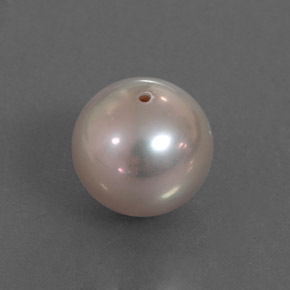 3.37 ct Pink Pearl Stone, Natural Pearl in Drilled Sphere Shape for Sale
