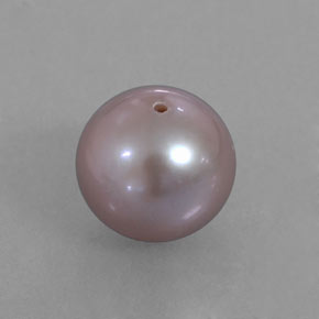 3.5ct Drilled Sphere Silver Pink Pearl Gem for sale 3.5ct Drilled Sphere Silver Pink Pearl Gem (ID: 324498)