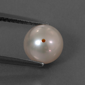 2.89 ct Pink Pearl Gemstone, Pearl Gem in Drilled Sphere Shape for Sale.