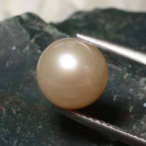 3.43 ct Pink Pearl Stone, Natural Pearl in Drilled Sphere Shape for Sale