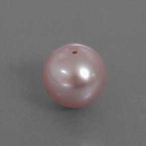 3.11 ct Pink Pearl Stone, Natural Pearl in Drilled Sphere Shape for Sale