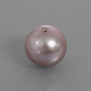 3.48 ct Pink Pearl Stone, Natural Pearl in Drilled Sphere Shape for Sale