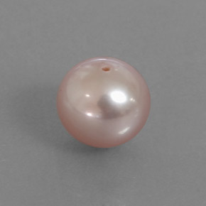 3.05 ct Pink Pearl Stone, Natural Pearl in Drilled Sphere Shape for Sale