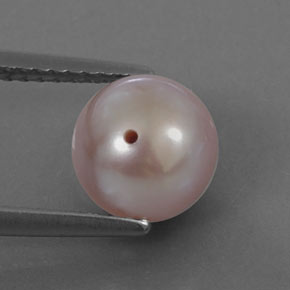 3.2ct Drilled Sphere Silver Pink Pearl for sale thumb image of 3.2ct Drilled Sphere Silver Pink Pearl (ID: 325325)