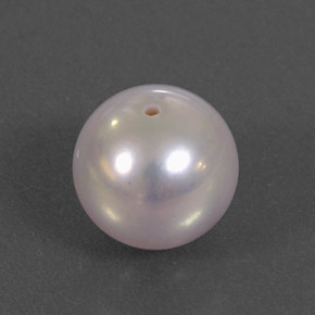 3.03 ct Pink Pearl Gemstone, Pearl Gem in Drilled Sphere Shape for Sale.