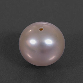 3.4ct Drilled Sphere Silver Pink Pearl Gem for sale 3.4ct Drilled Sphere Silver Pink Pearl Gem (ID: 328293)