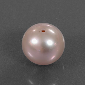 3.07 ct Pink Pearl Stone, Natural Pearl in Drilled Sphere Shape for Sale
