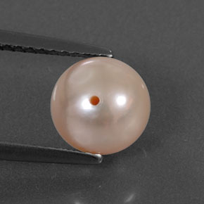 2.94 ct Pink Pearl Gemstone, Pearl Gem in Drilled Sphere Shape for Sale.