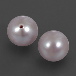 5.52 ct Pink Pearl Stone, Natural Pearl in Half-Drilled Sphere Shape for Sale