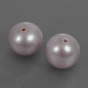 4.96 ct Blue Pearl Stone, Natural Pearl in Half-Drilled Sphere Shape for Sale