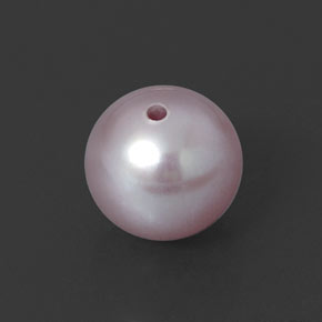 2.29 ct Blue Pearl Gemstone, Pearl Gem in Half-Drilled Sphere Shape for Sale.