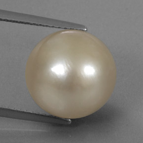 13.1ct Spherical Golden Pearl for sale thumb image of 13.1ct Spherical Golden Pearl (ID: 333568)