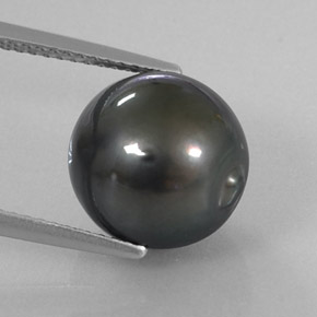 9.85 ct Gray Pearl Gemstone, Pearl Gem in Baroque Shape for Sale.