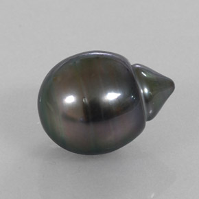 13.07 ct Gray Pearl Stone, Natural Pearl in Baroque Shape for Sale