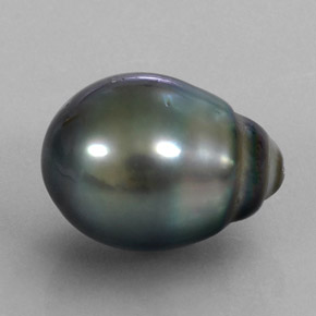 10.38 ct Gray Pearl Stone, Natural Pearl in Baroque Shape for Sale