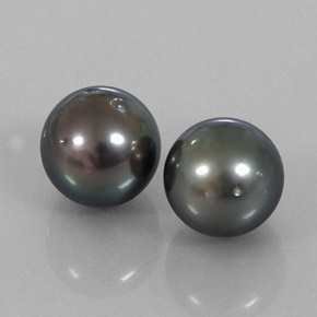 16.93 ctw Gray Pearl Stones, Natural Pearl in Spherical Shape for Sale