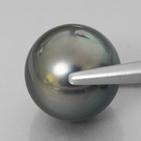 Pearl Gemstone in 10.1 mm Size for Sale, Pearl Stone in Silver Color